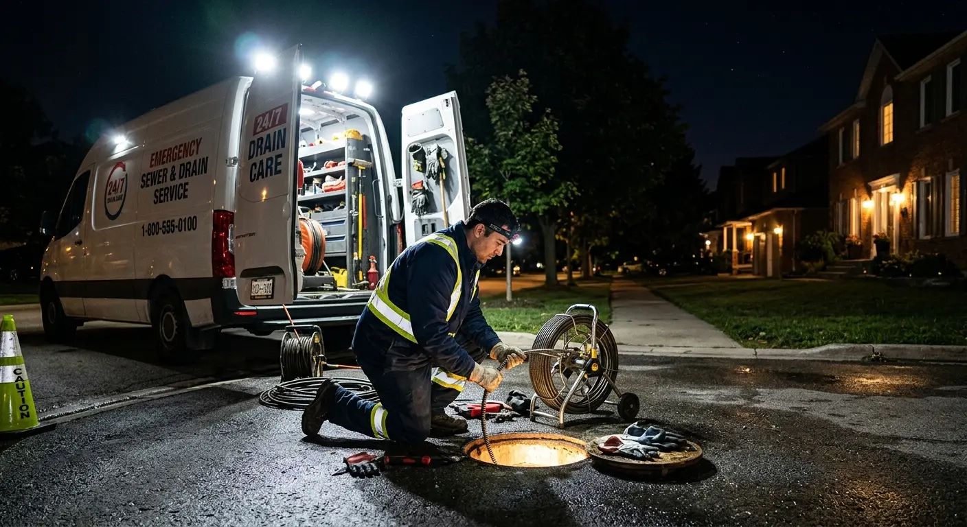 Emergency Drain Service in Gibsonville, NC